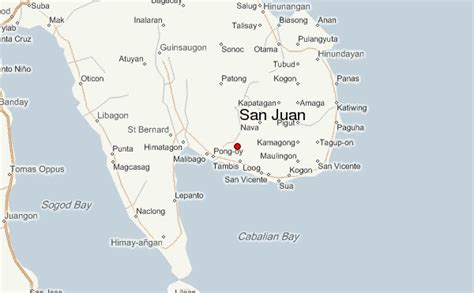 san juan philippines map.